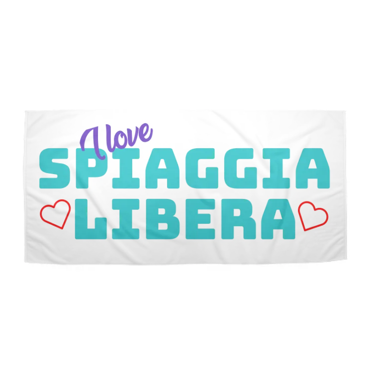 I love spiaggia libera TELO MARE
