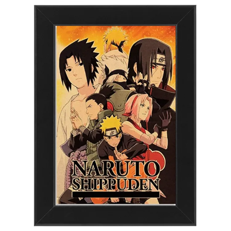 POSTER CON CORNICE 20 X 30 NARUTO