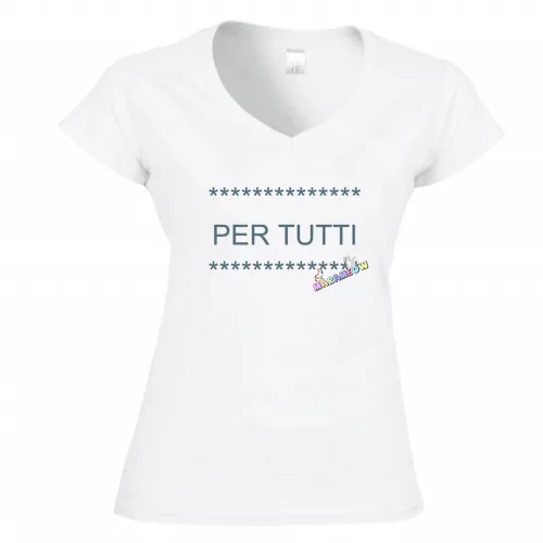 T-shirt Donna Scollo v