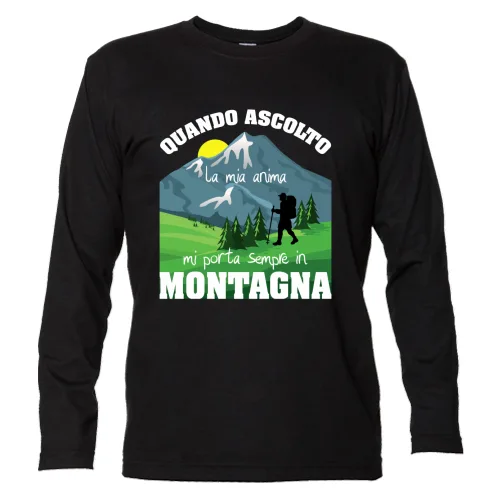 T-shirt Unisex Manica Lunga