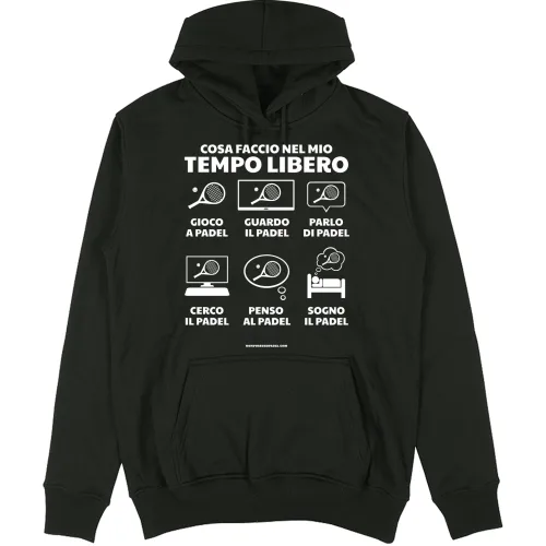 Felpa Unisex con Cappuccio