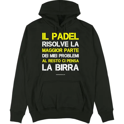 Felpa Unisex con Cappuccio