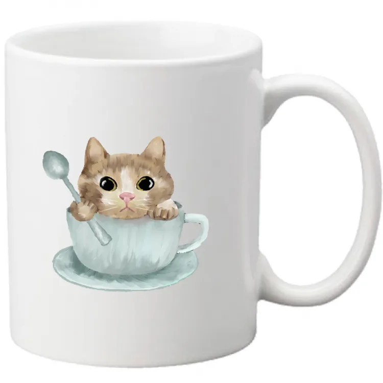 mug "cat in the cups"