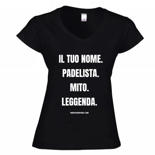 T-shirt Donna Scollo v