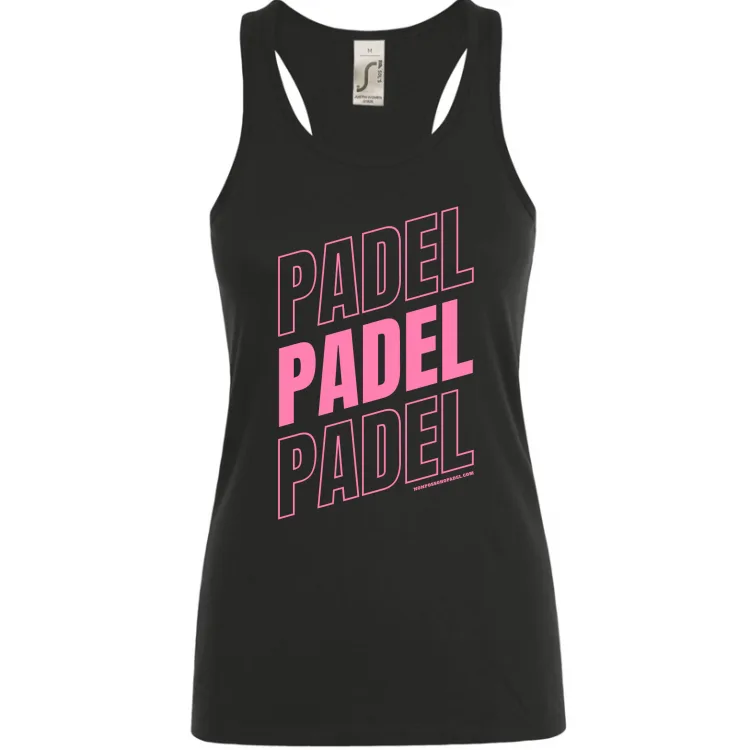 Scritta Padel Rosa