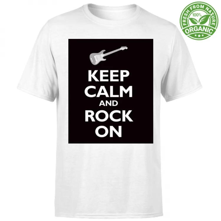 Maglietta "KEEP CALM AND ROCK ON"