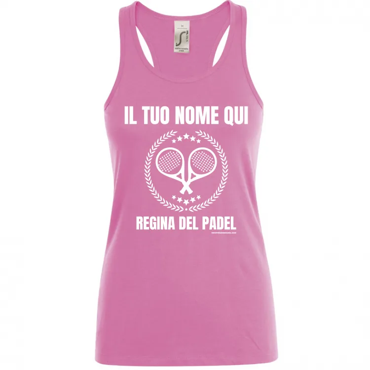Regina del Padel Personalizzata