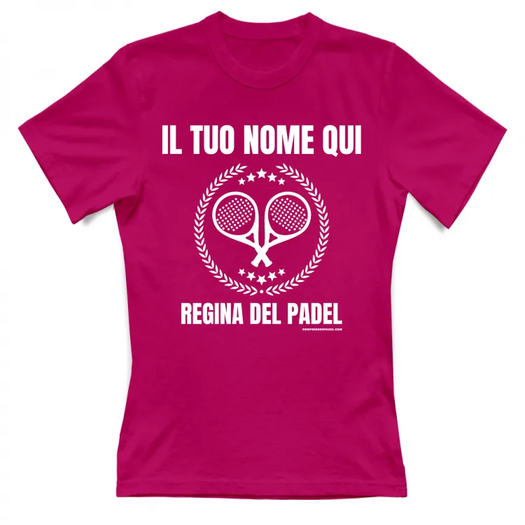 Regina del Padel Personalizzata