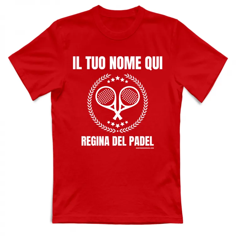 Regina del Padel Personalizzata