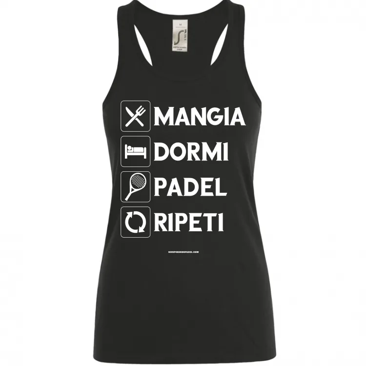 Mangia Dormi Padel Ripeti