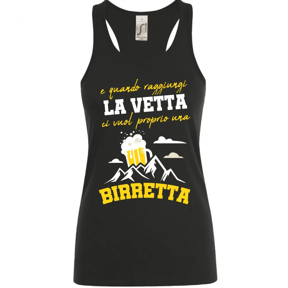 Quando raggiungi la vetta... birretta!