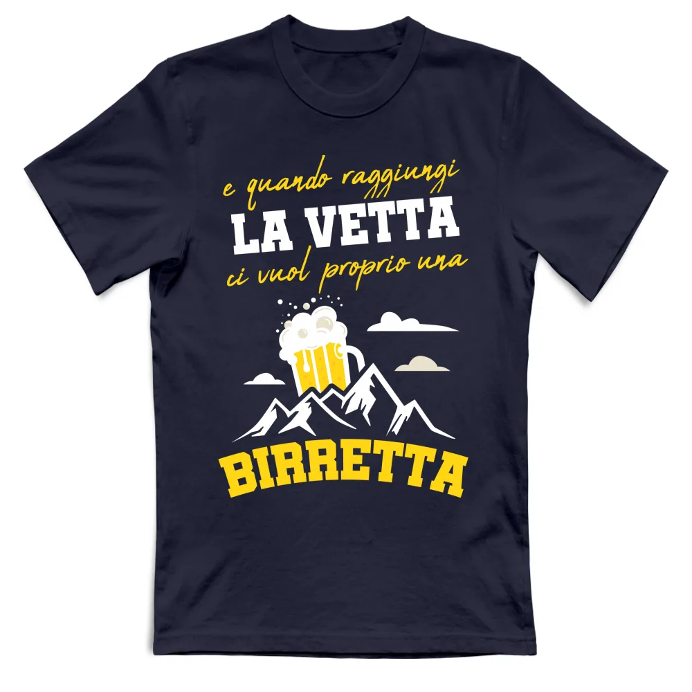 Quando raggiungi la vetta... birretta!