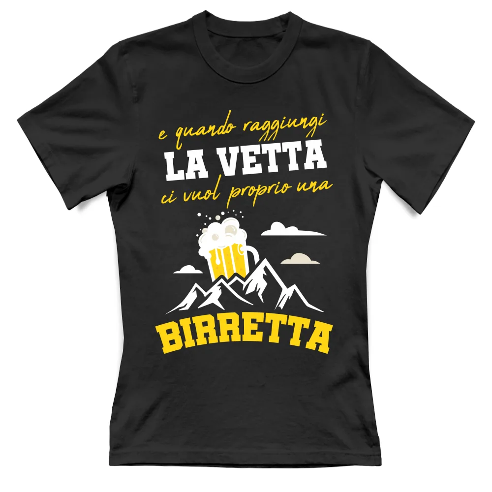 Quando raggiungi la vetta... birretta!