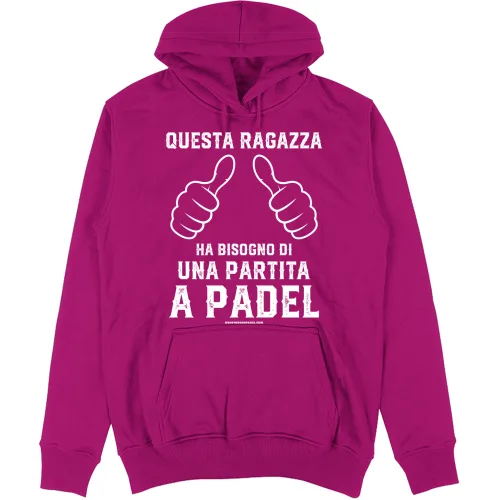 Felpa Unisex con Cappuccio