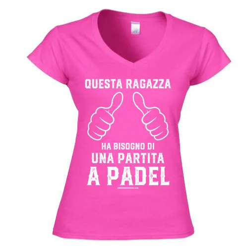 T-shirt Donna Scollo v