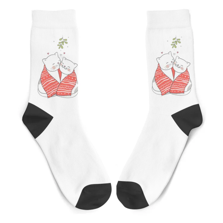 calzini (unisex) "christmas cat"