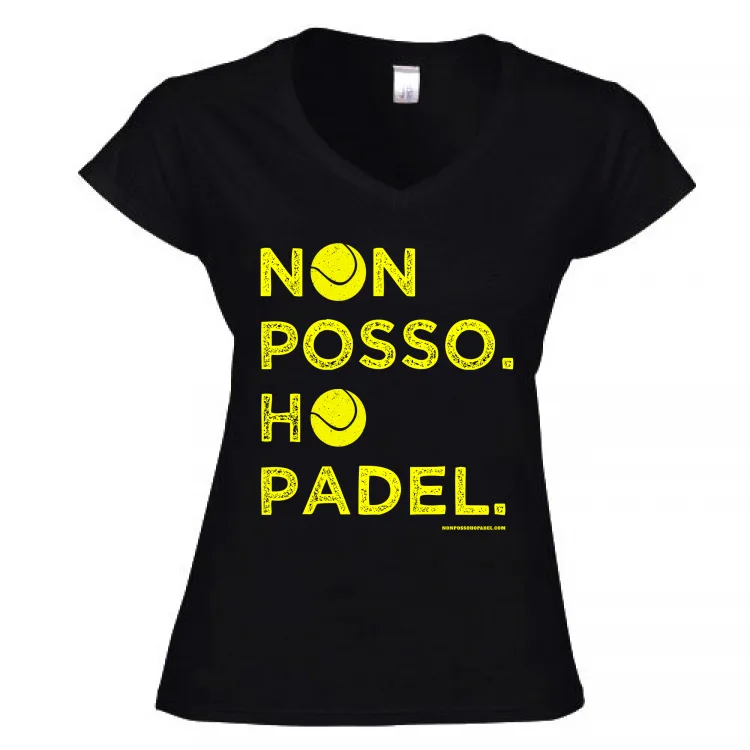 Non Posso Ho Padel Giallo