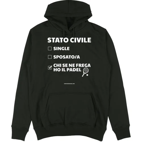 Felpa Unisex con Cappuccio