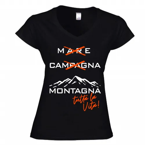 T-shirt Donna Scollo v