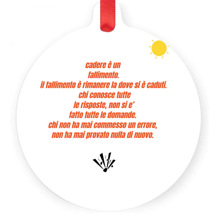 CUSCINO CON FRASE IMPORTANTE