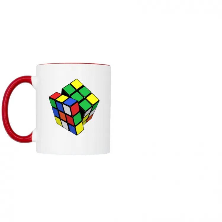 Tazza con cubo di rublik