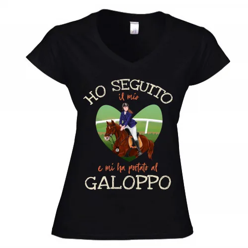 T-shirt Donna Scollo v