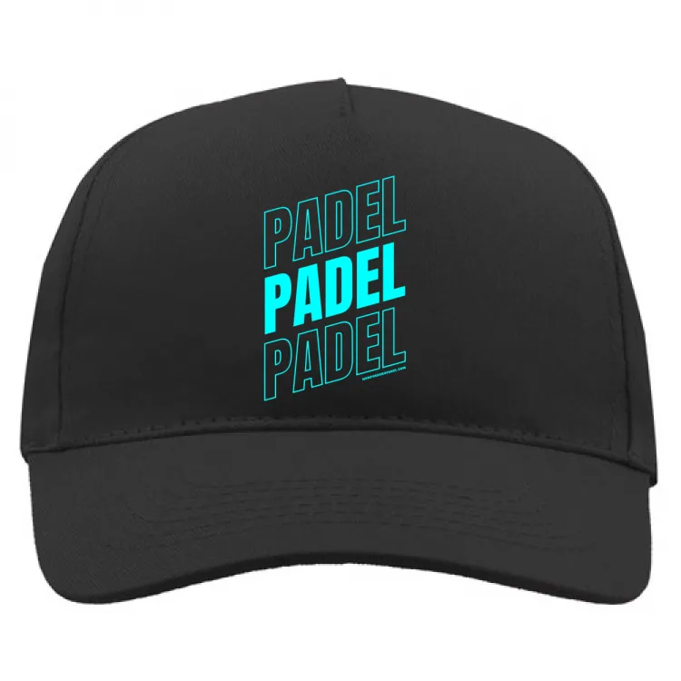 Cappellino Padel Azzurro Acqua
