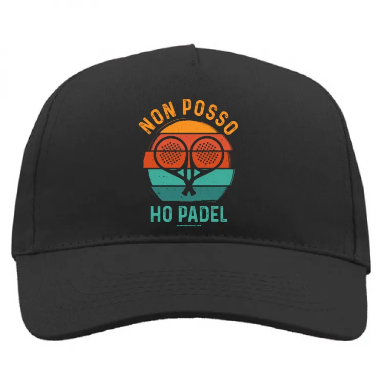 Cappellino Non Posso Ho Padel Vintage