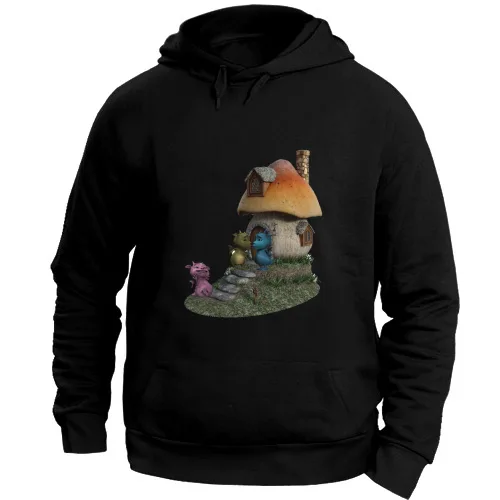 Felpa Unisex con Cappuccio Large