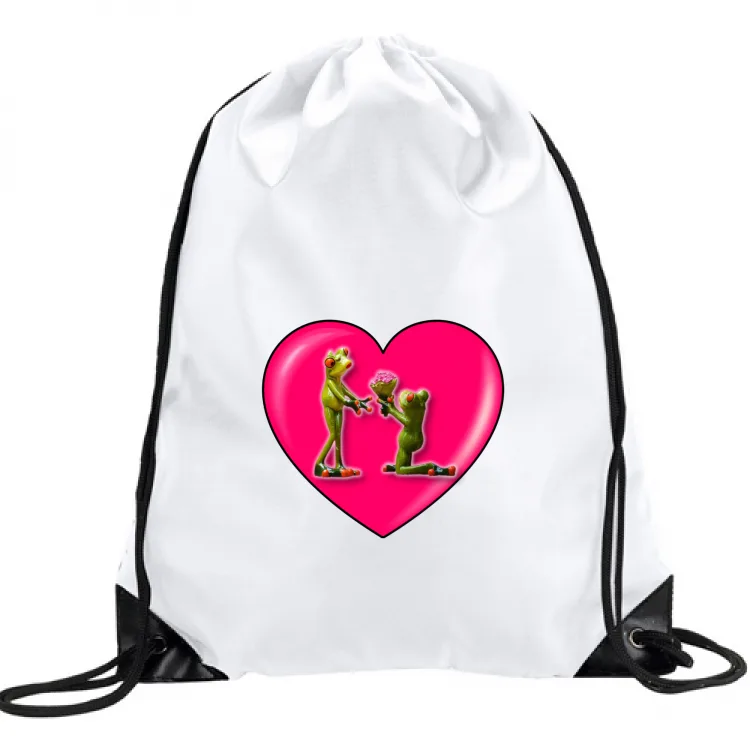 Heart frogs in love San Valentino