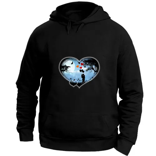 Felpa Unisex con Cappuccio Large