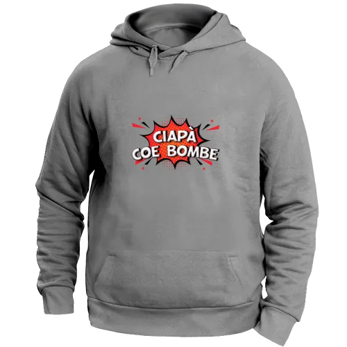 Felpa Unisex con Cappuccio Large