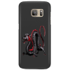 cover con drago nero e rosso