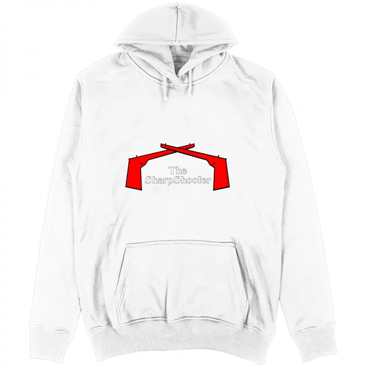 The SharpShooter logo base testo bianco
