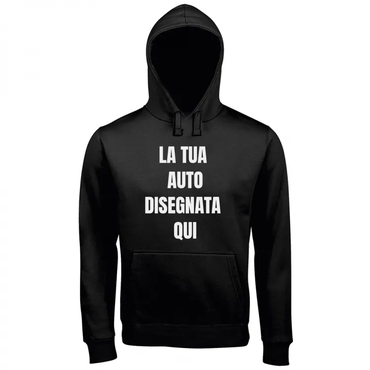 TSHIRT O FELPA PERSONALIZZATA CON LA TUA AUTO! 