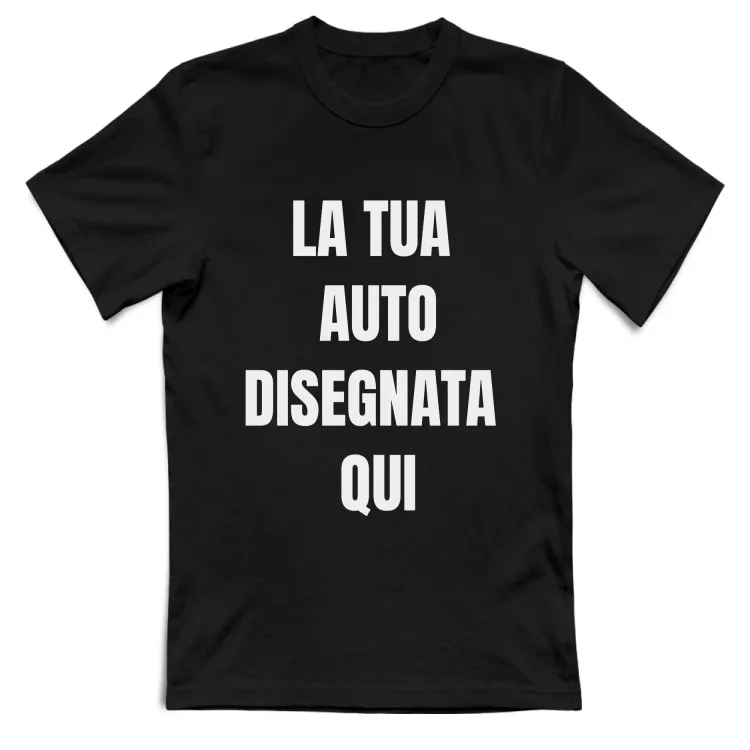 TSHIRT O FELPA PERSONALIZZATA CON LA TUA AUTO! 