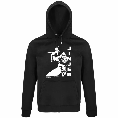 Felpa Organica Unisex Cappuccio
