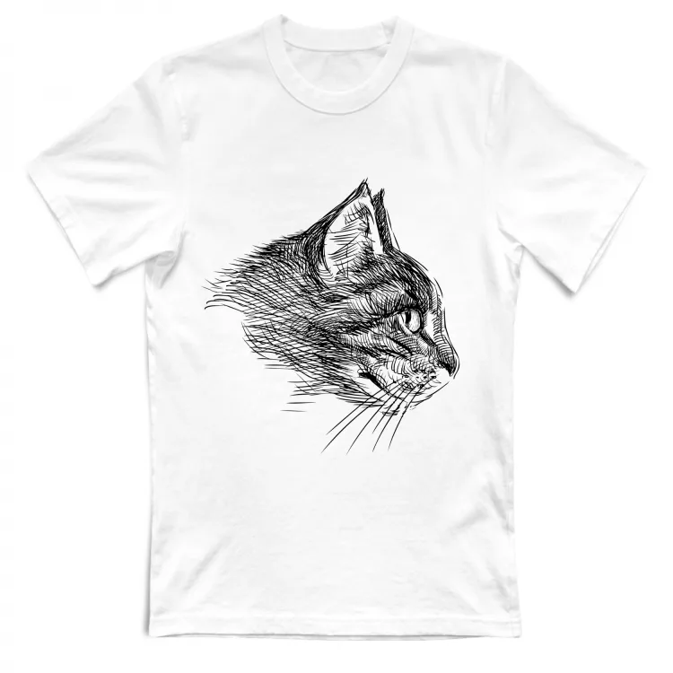 tshirt (uomo) "cat profile" #blackfriday