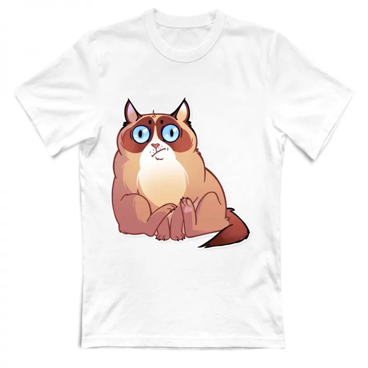 tshirt (uomo) "puzzled cat" #blackfriday
