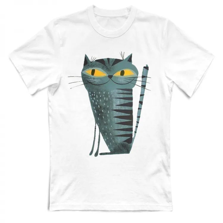 tshirt (uomo) "sly cat"