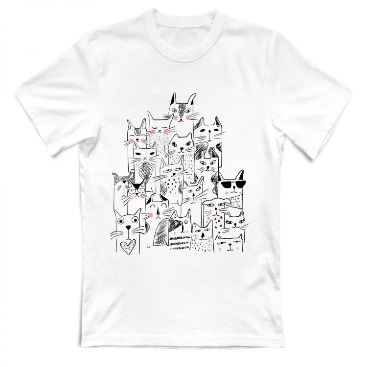 tshirt (donna) "cats" #blackfriday
