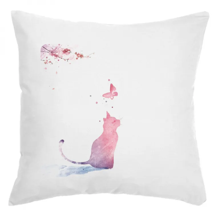 cuscino "cat with butterfly" #blackfriday
