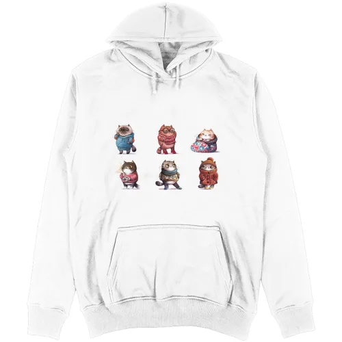 Felpa Unisex con Cappuccio