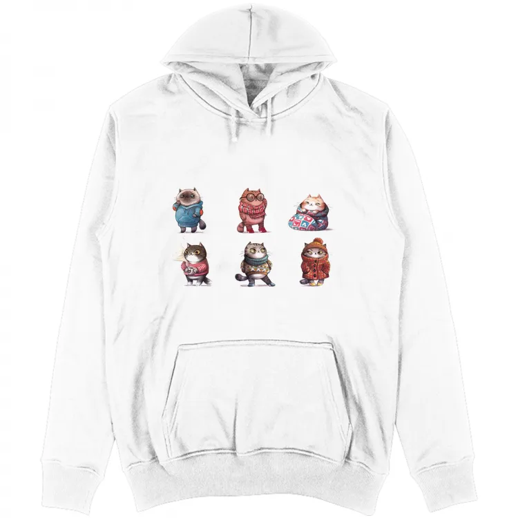 felpa (unisex) "cats" #blackfriday