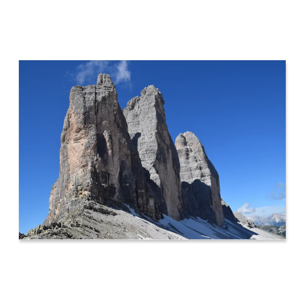 POSTER 90X60CM - TRE CIME DI LAVAREDO - MONTAGNA