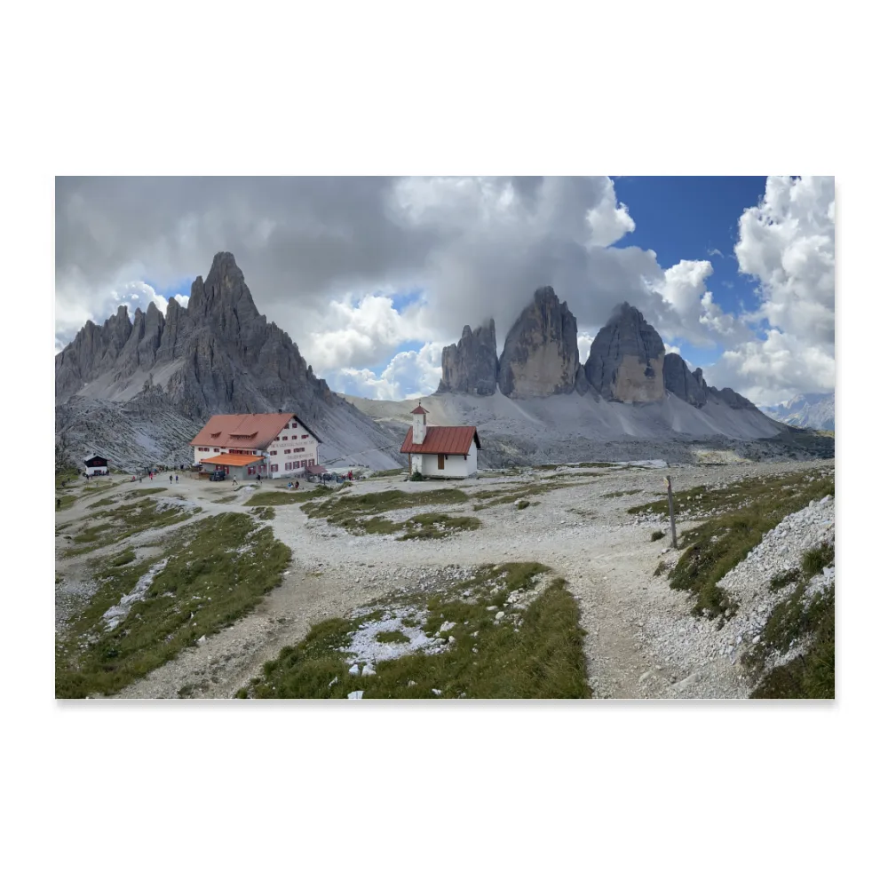 POSTER 90X60CM - TRE CIME DI LAVAREDO - DOLOMITI