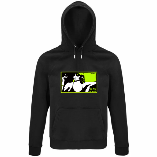 Felpa Organica Unisex Cappuccio