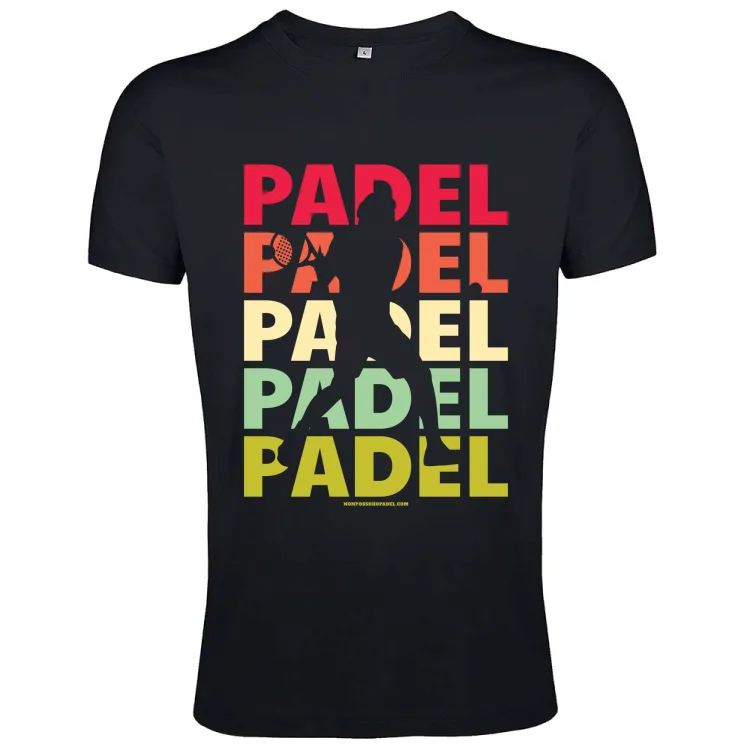 Padel Scritta Retro Uomo