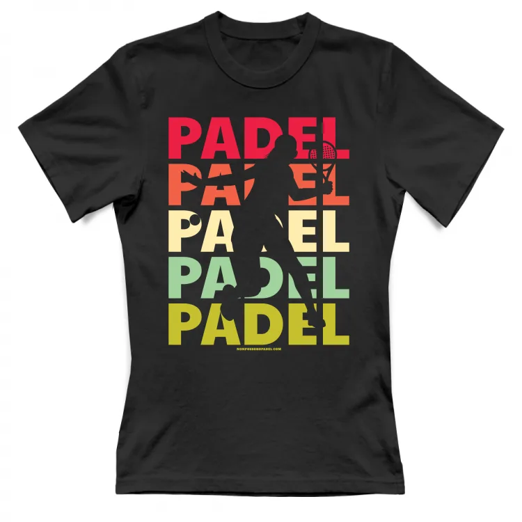 Padel Scritta Retro Donna