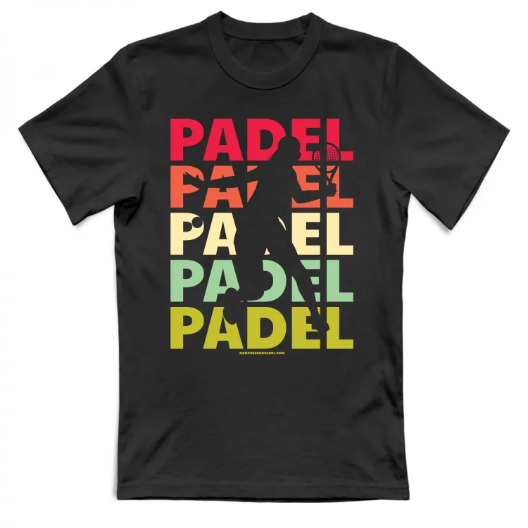 Padel Scritta Retro Donna